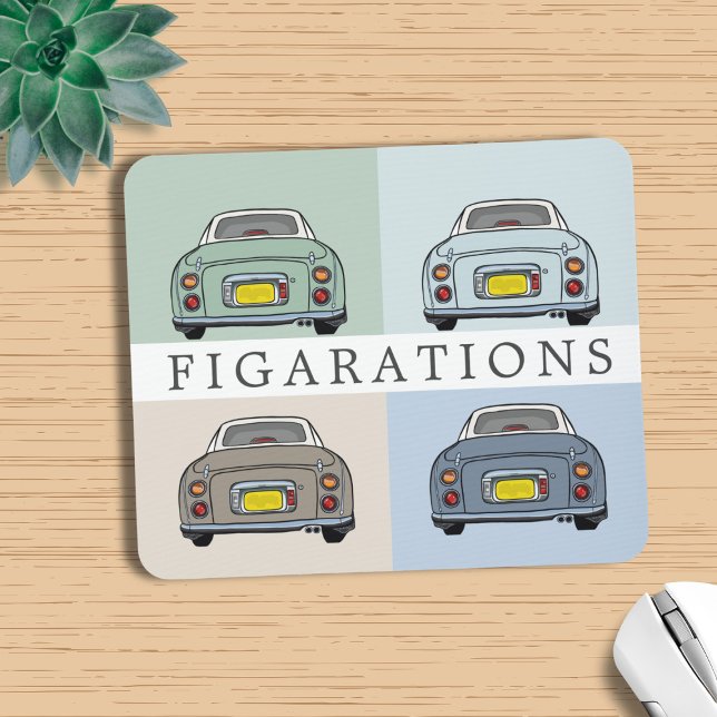 Alfombrilla De Ratón Temporadas de Figaro Personalizadas (Love figaros and need a mouse mat? Add your name to this one!)