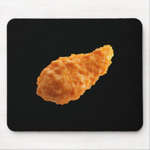 Alfombrilla De Ratón Tender de pollo crujiente Amante de nuggets de com