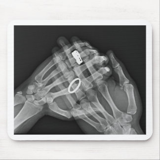 Alfombrilla De Ratón Tenencia de la mano