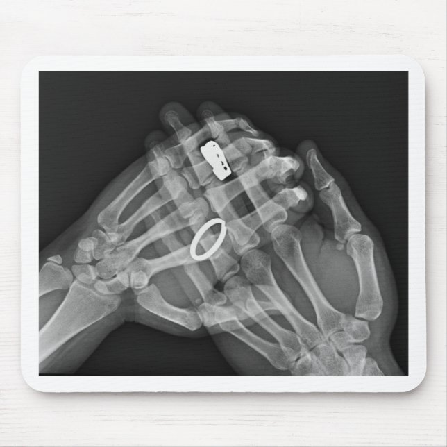Alfombrilla De Ratón Tenencia de la mano (Frente)