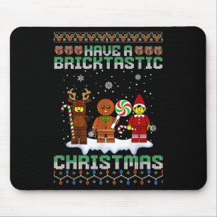 Alfombrilla De Ratón Tener Navidades Bricktastic Construyendo Ladrillos