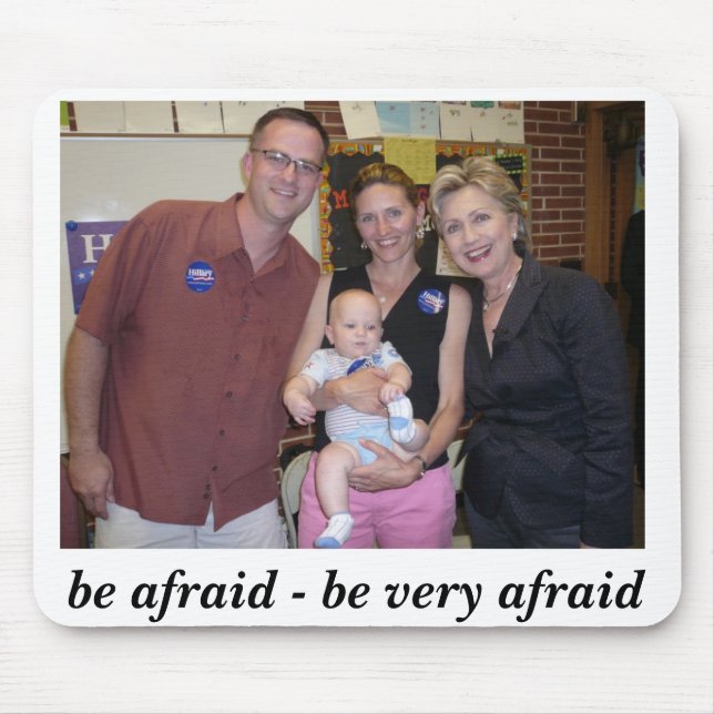 Alfombrilla De Ratón Tenga miedo (Frente)