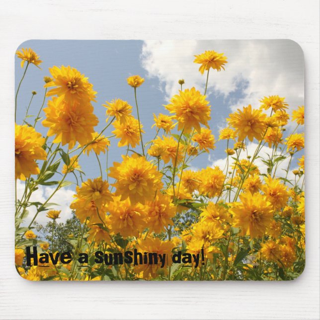Alfombrilla De Ratón ¡Tenga un día risueno! Mousepad (Frente)