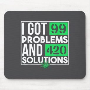 Alfombrilla De Ratón Tengo 99 Problemas Y Soluciones Frases Divertidas 
