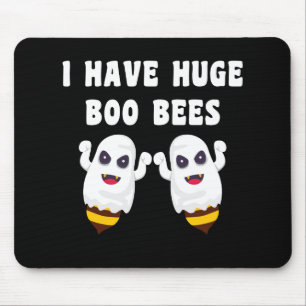 Alfombrilla De Ratón Tengo enormes abejas Boo de Halloween a juego