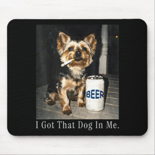 Alfombrilla De Ratón Tengo ese perro en funny yorkie fumando meme de ci
