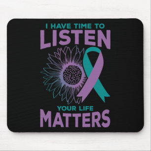 Alfombrilla De Ratón Tengo Tiempo Para Escuchar Al Consejero De Concien