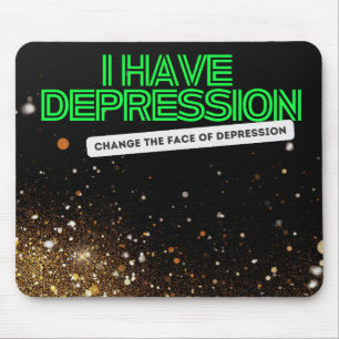 Alfombrilla De Ratón Tengo un Mousepad Depression