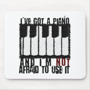 Alfombrilla De Ratón Tengo un piano