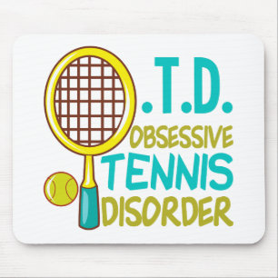 Alfombrilla De Ratón Tenis divertida