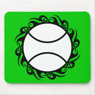 Alfombrilla De Ratón tenis tribal.