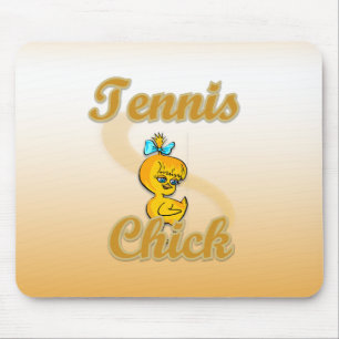 Alfombrilla De Ratón Tennis Chick