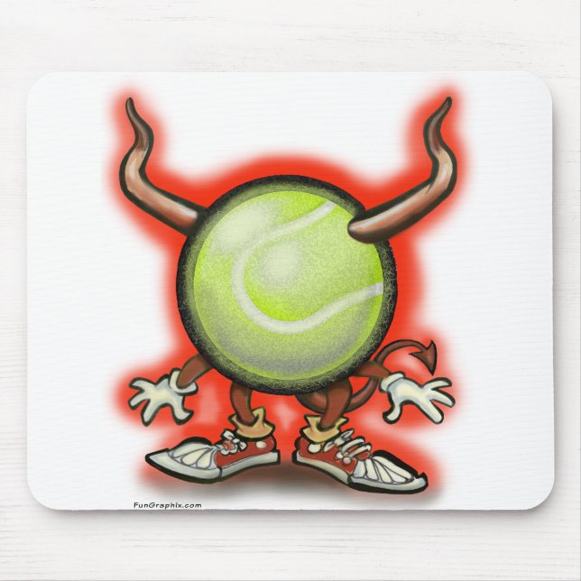 Alfombrilla De Ratón Tennis Demon (Frente)