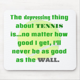 Alfombrilla De Ratón Tennis Joke Gift For Laughs Tennis Ball