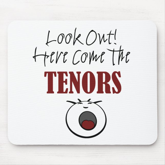 Alfombrilla De Ratón Tenor (Frente)