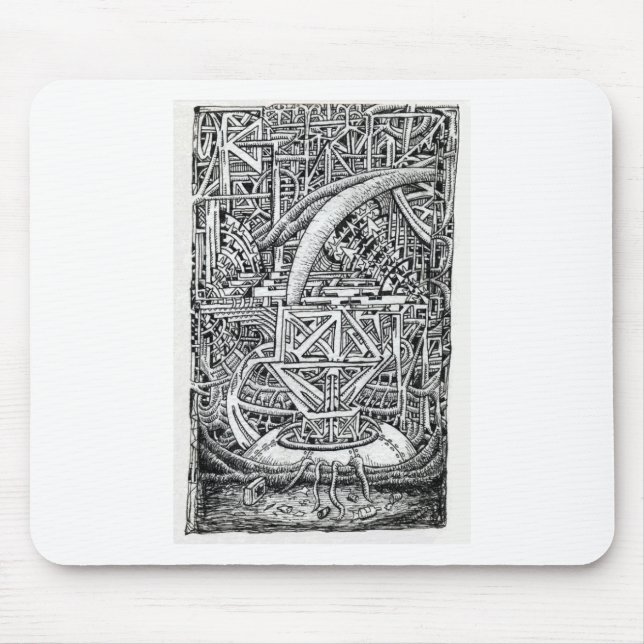 Alfombrilla De Ratón Tentacle Tank de Brian Benson (Frente)