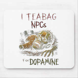 Alfombrilla De Ratón Teo a los NPC para dopamina - Salón divertido de j