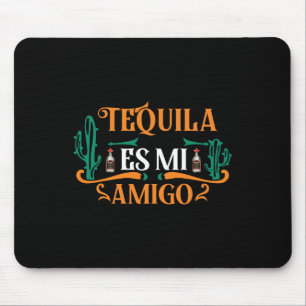 Alfombrilla De Ratón Tequila es mi amigo mex