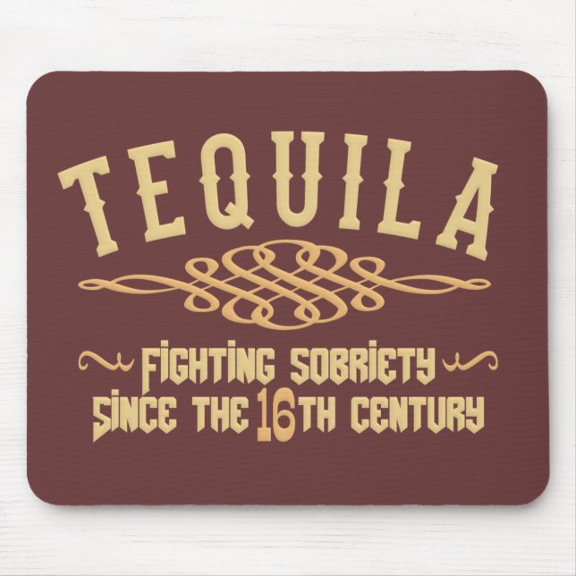 Alfombrilla De Ratón TEQUILA personalizado mousepad (Frente)