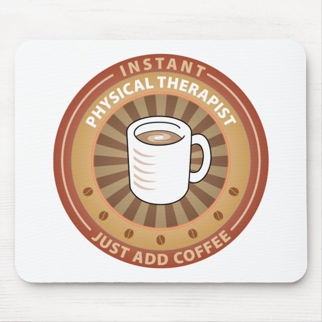 Alfombrilla De Ratón Terapeuta físico inmediato (Frente)