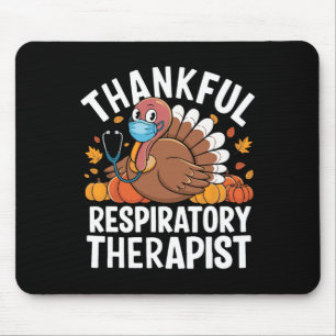 Alfombrilla De Ratón Terapeuta Respiratorio Agradecido Otoño Pulmón Día