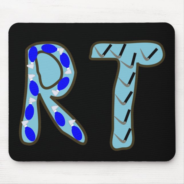 Alfombrilla De Ratón Terapeuta respiratorio "RT " (Frente)