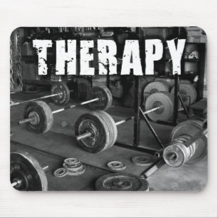 Alfombrilla De Ratón TERAPIA (Campanas) - "Levantamiento de peso" Motiv
