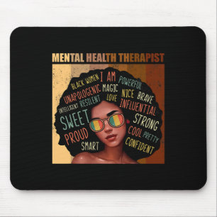 Alfombrilla De Ratón Terapia de salud mental Afromujeres Historia negra