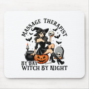 Alfombrilla De Ratón Terapia divertida Halloween Masaje Terapia Por Día