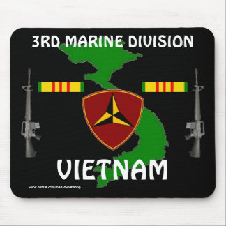Alfombrilla De Ratón Tercer Marine Vietnam Mousepad 2/b