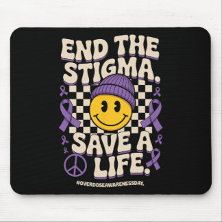 Alfombrilla De Ratón Terminar Con El Estigma Salvar Una Vida Groovy Día