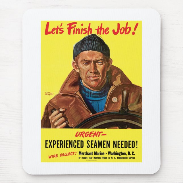 Alfombrilla De Ratón ¡Terminemos El Trabajo! (Frente)