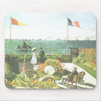 Alfombrilla De Ratón Terraza en St Atrece Monet Mousepad