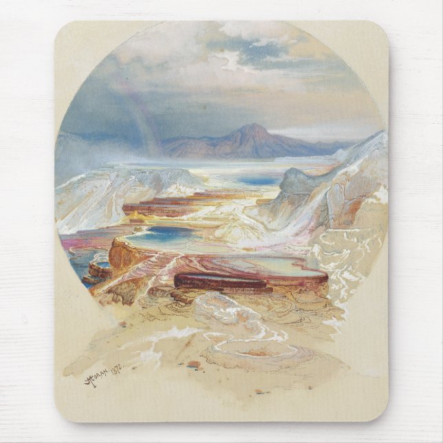 Alfombrilla De Ratón Terraza Minerva, Moran, 1872 (Frente)