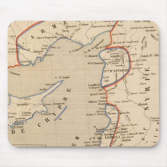 Alfombrilla De Ratón Terre Sainte depuis la deuxieme croisade (Frente)