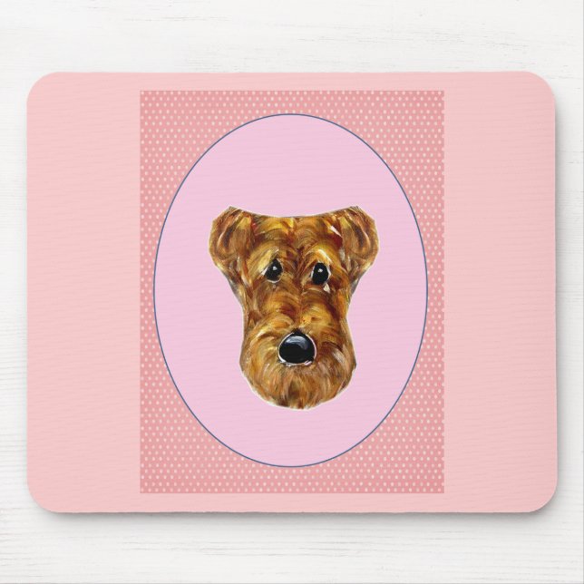 ALFOMBRILLA DE RATÓN TERRIER AIREDALE (Frente)