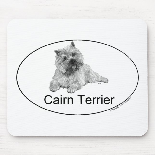 Alfombrilla De Ratón Terrier Cairn (Frente)