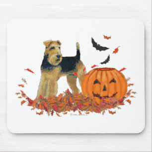 Alfombrilla De Ratón Terrier de Halloween