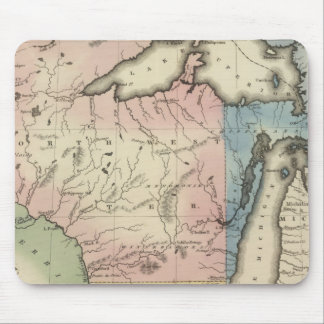 Alfombrilla De Ratón Territorios del Noroeste y Michigan