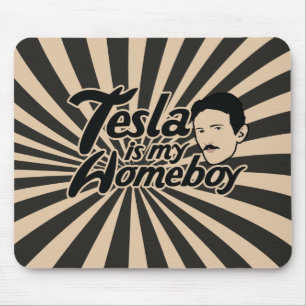 Alfombrilla De Ratón Tesla es mi hogar