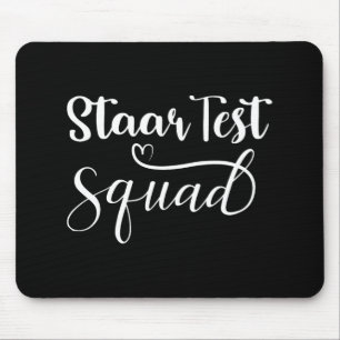 Alfombrilla De Ratón Test Squad Funny Teacher Student Testing Day