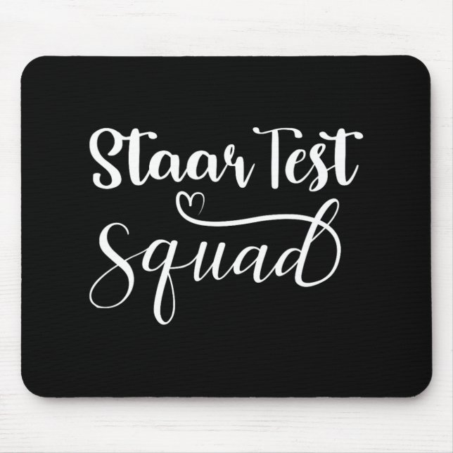 Alfombrilla De Ratón Test Squad Funny Teacher Student Testing Day (Frente)