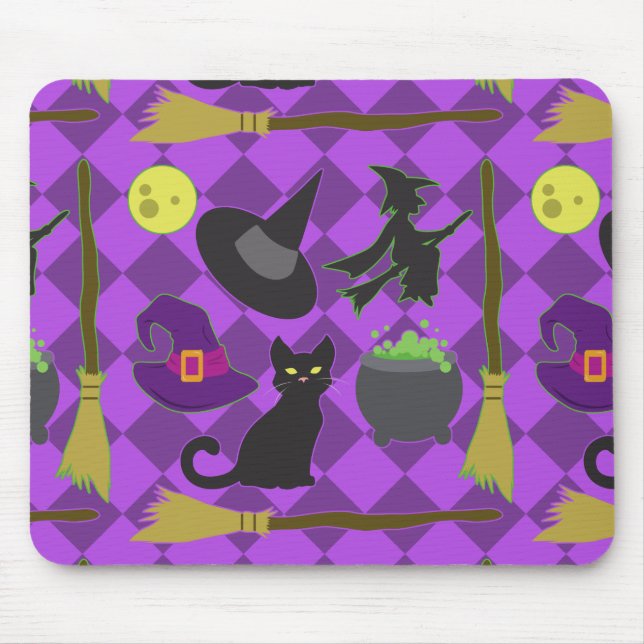 Alfombrilla De Ratón Testigos de Halloween (Frente)