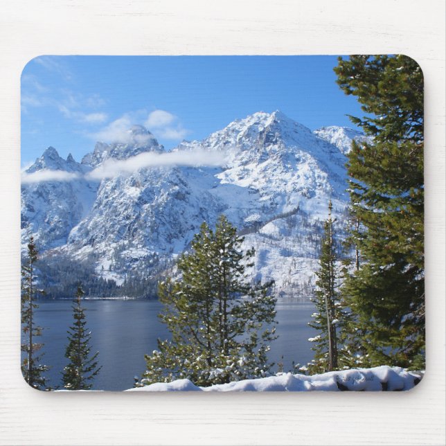 Alfombrilla De Ratón Teton magnífico Mousepad (Frente)
