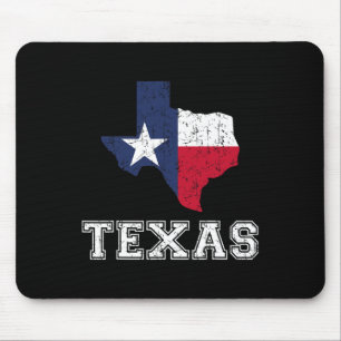 Alfombrilla De Ratón Texano Orgulloso Patriota Americano Bandera De Tex
