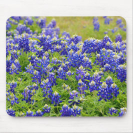 Alfombrilla De Ratón Texas Bluebonnets Art Mouse Pad