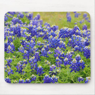 Alfombrilla De Ratón Texas Bluebonnets Art Mouse Pad