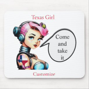Alfombrilla De Ratón Texas Girl Thunder_Cove