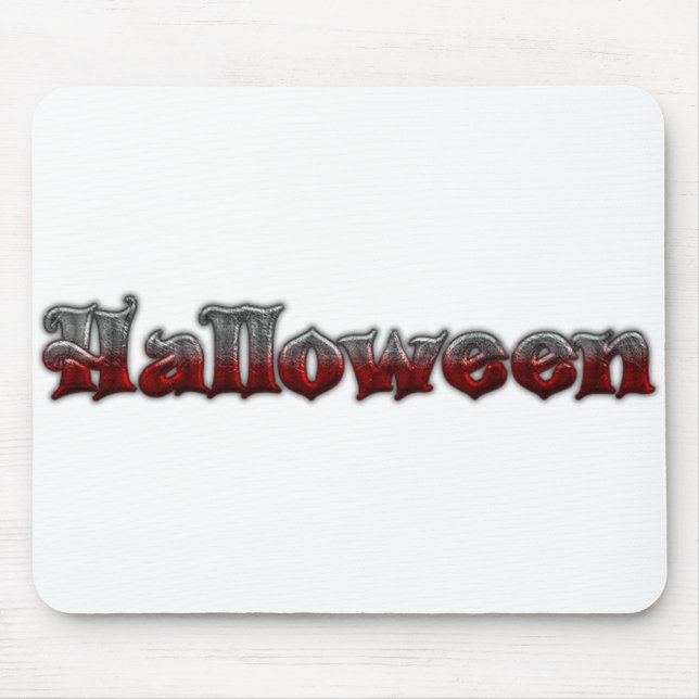 Alfombrilla De Ratón Texto de Guay - Halloween (Frente)