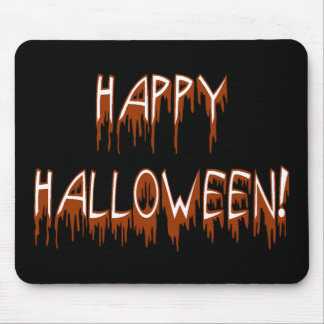 Alfombrilla De Ratón Texto de sufrimiento de Halloween